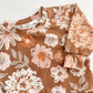 Rust Floral- Lounge Sweatshirt / Pants